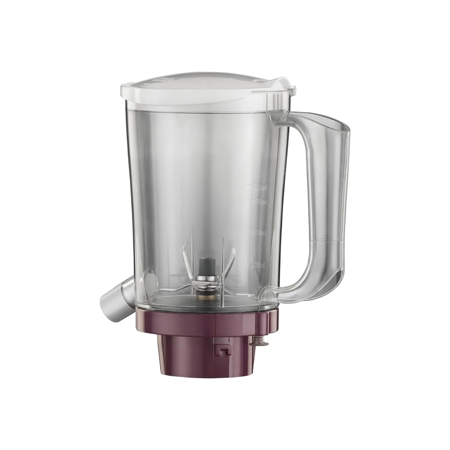 Preethi Taurus 750 W Mixie White And Dark Violet 4 Jars