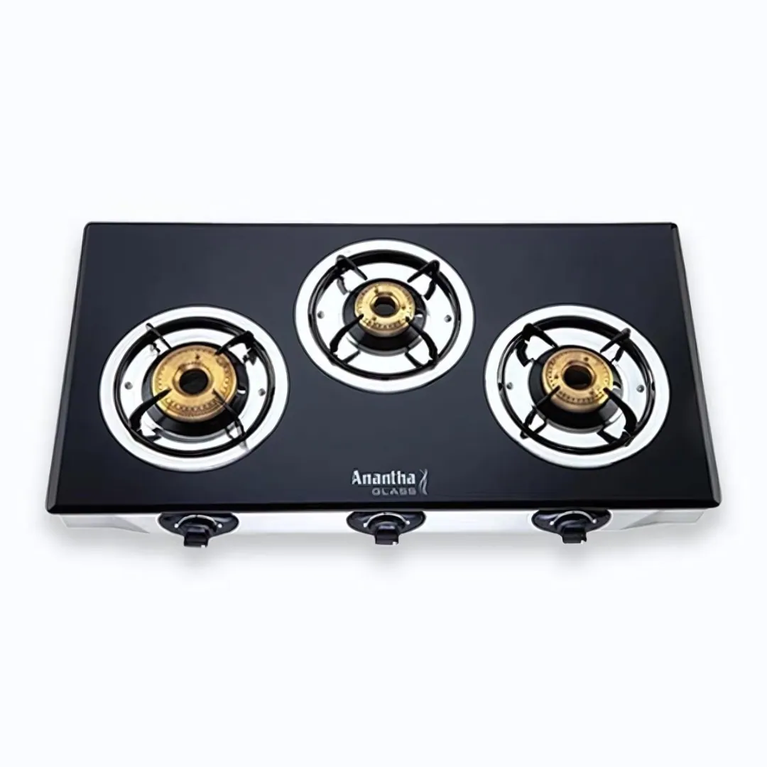 Anantha Nano Glass Top 3B - Gas Stove