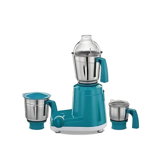 Preethi Trio 500 W Mixie Blue With White Base 3 Jars (MG-158)