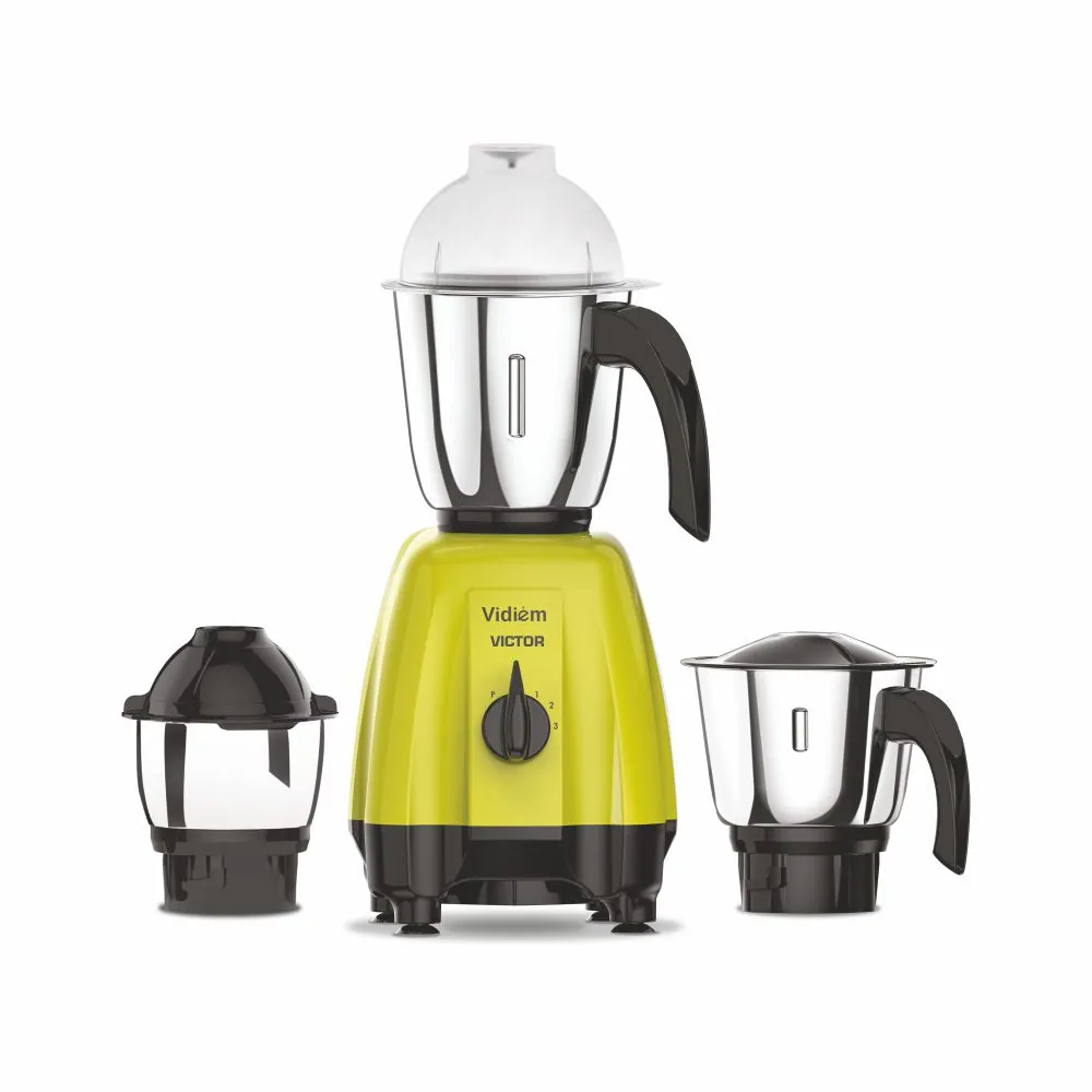 Vidiem Victor 600 W Mixer Green 3 Jars (MG-711 A)