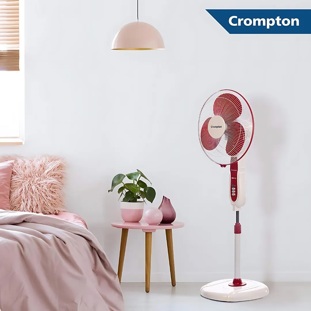 Crompton High Flo Neo (400 MM) Pedestal Fan