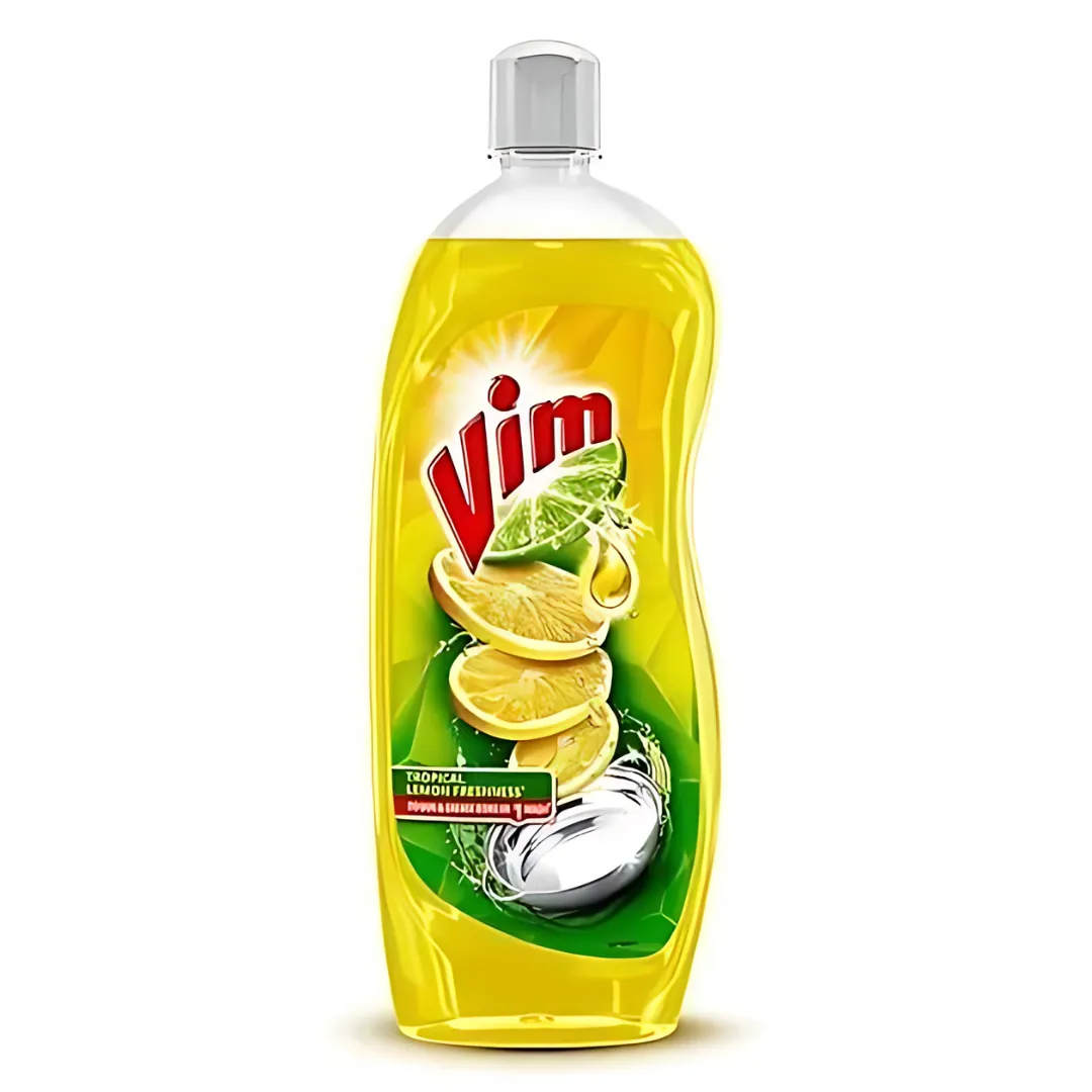 Vim Tropical Lemon Dishwash Liquid 750 Ml