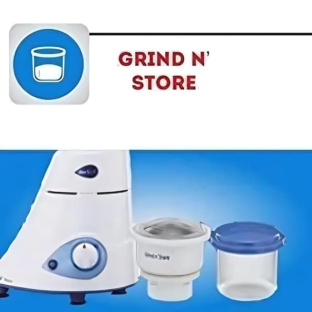 Preethi Blue Leaf Platinum 750 W Mixie White 4 Jars (MG-139)