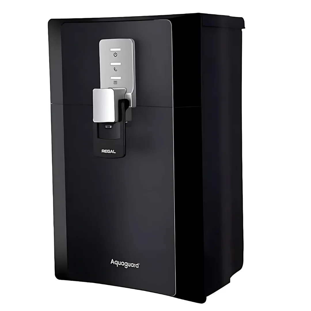 Aqua Sure Aquaguard Regal RO | UV | MTDS Water Purifier Black 6 Ltr