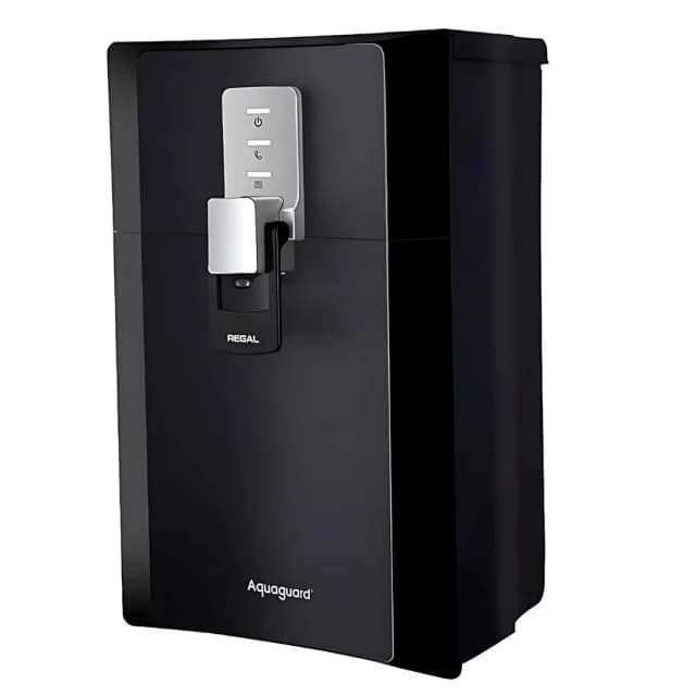 Aqua Sure Aquaguard Regal RO | UV | MTDS Water Purifier Black 6 Ltr