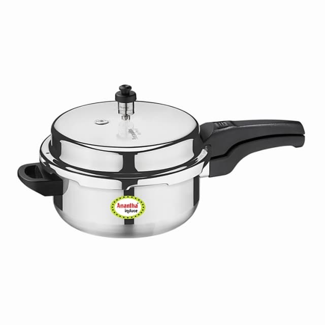 Anantha Induce Extra Deep Aluminium Cooker 4 L