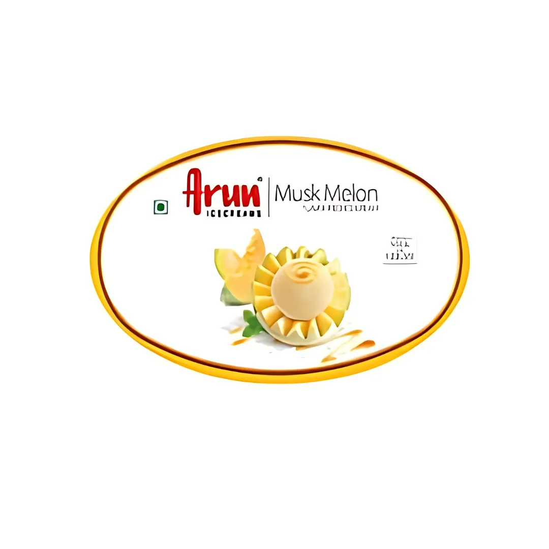 Arun Musk Melon Ice Cream 250 ML - Tubs