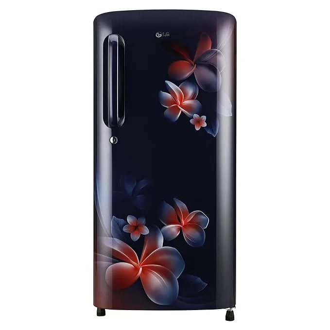 LG GL-B201ABPD Refrigerator Blue Plumeria Single Door 185 Ltr