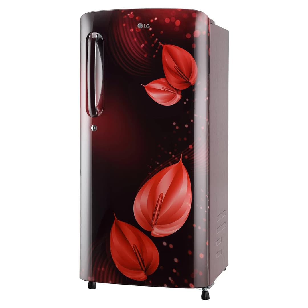 LG GL-D201ASVD Refrigerator Scarlet Victoria Single Door 3 Star 185 Ltr