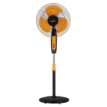 V GAURD Glado HSP (2200 RPM) Orange Pedestal Fan