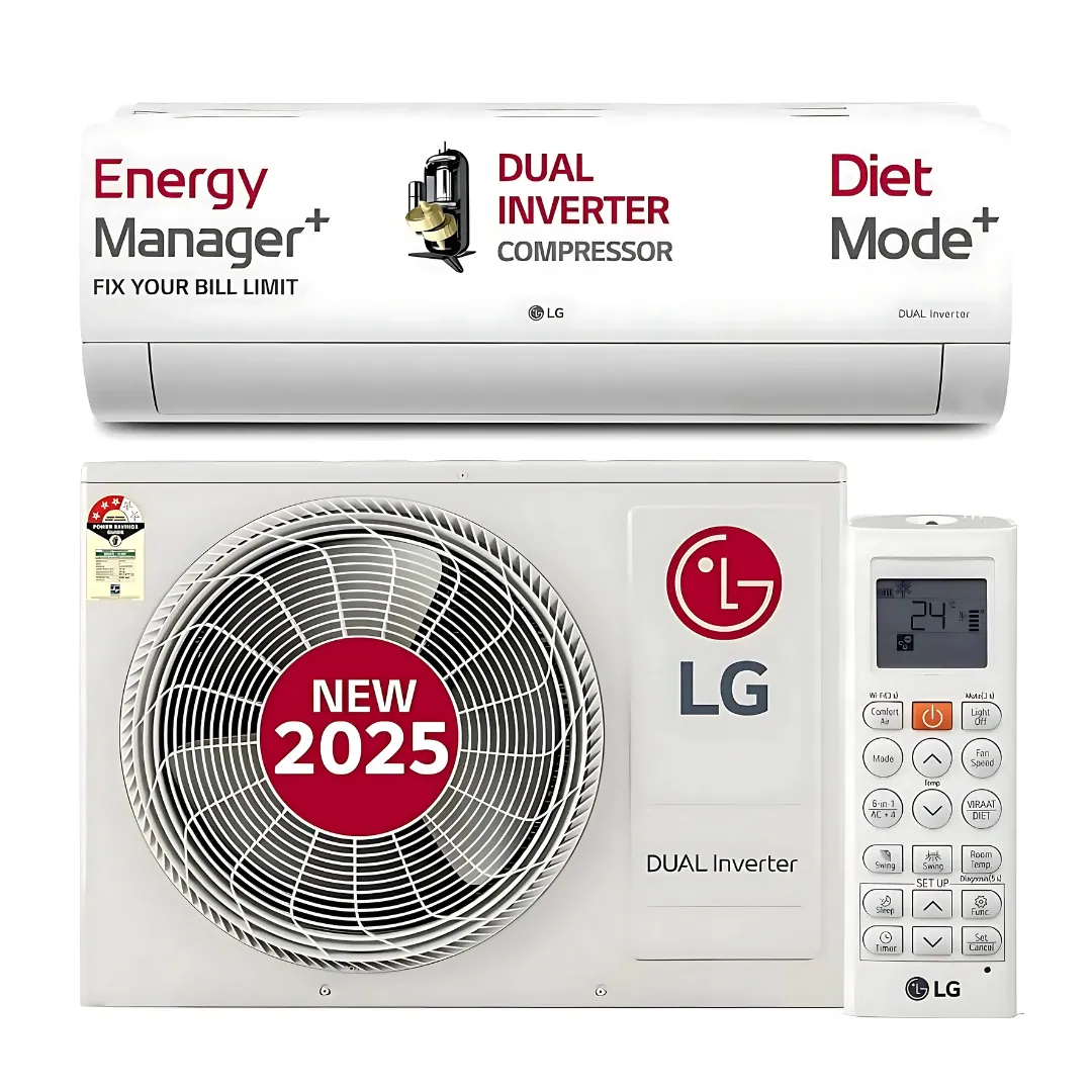 LG USQ 18 CWXE Air Conditioner 1.5 Ton 3 Star Inverter 6 In 1 Convertible
