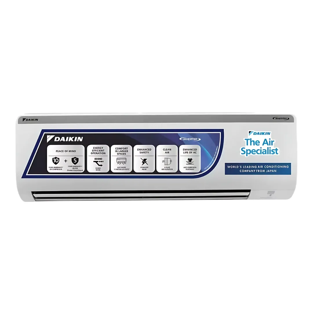 Daikin FTKC50UV16V Air Conditioner 1.5 Ton 3 Star Inverter Split AC