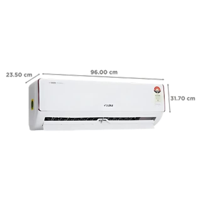 VOLTAS Vectra Eden Air Conditioner 1.5 Ton Inverter Split AC White