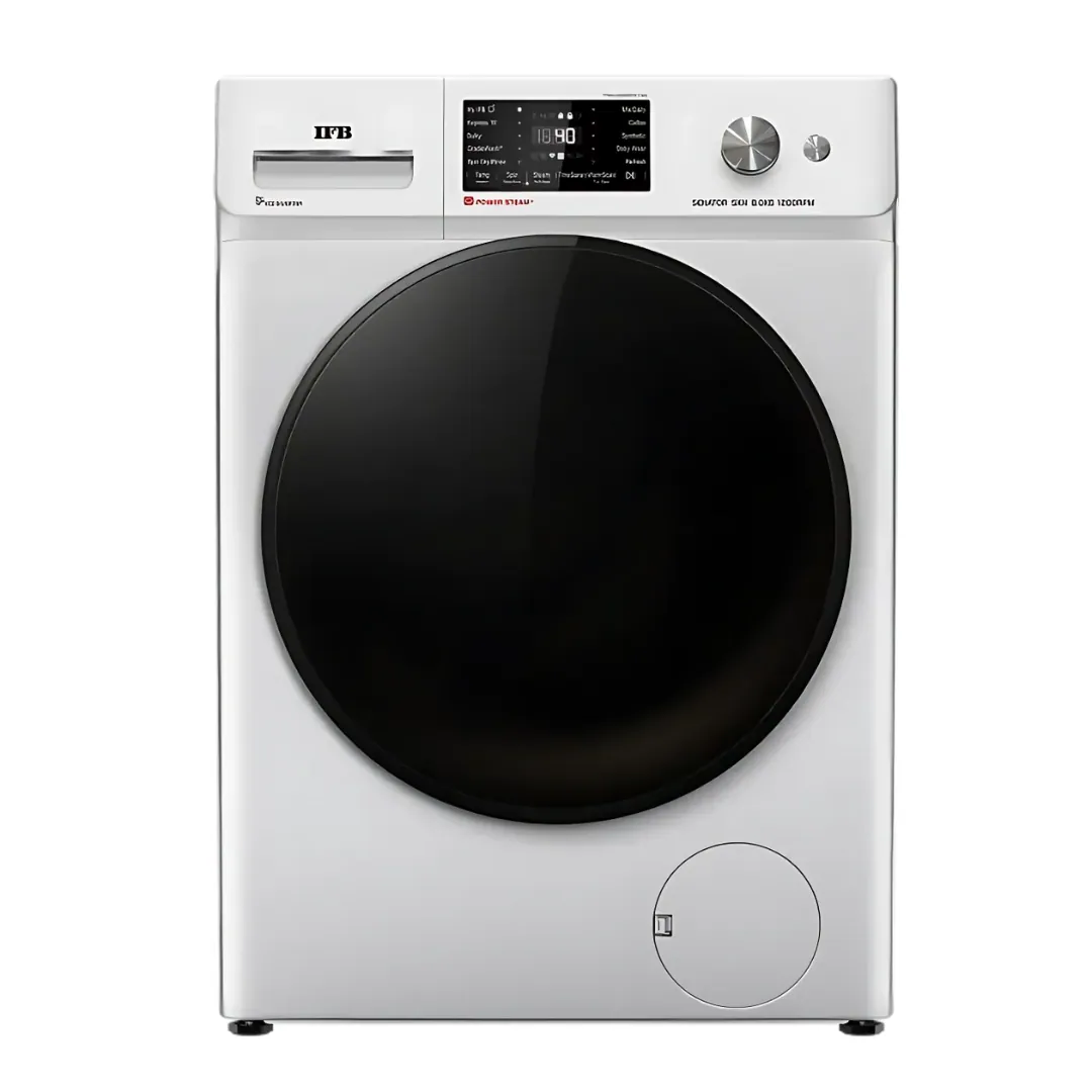 IFB Front Load Fully Automatic Washing Machine 8 KG (Senator SXN 8012K - Silver) Wifi + Stream