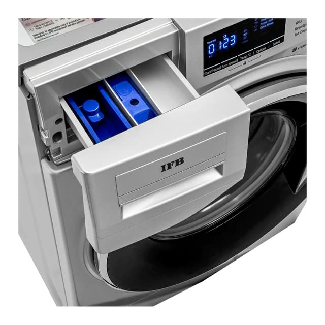 IFB Front Load Fully Automatic Washing Machine 8 KG (SENATOR WSS-Silver)