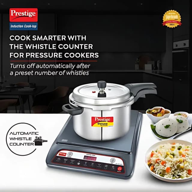 Prestige Pic 20 WIZ Induction Cooktop Black