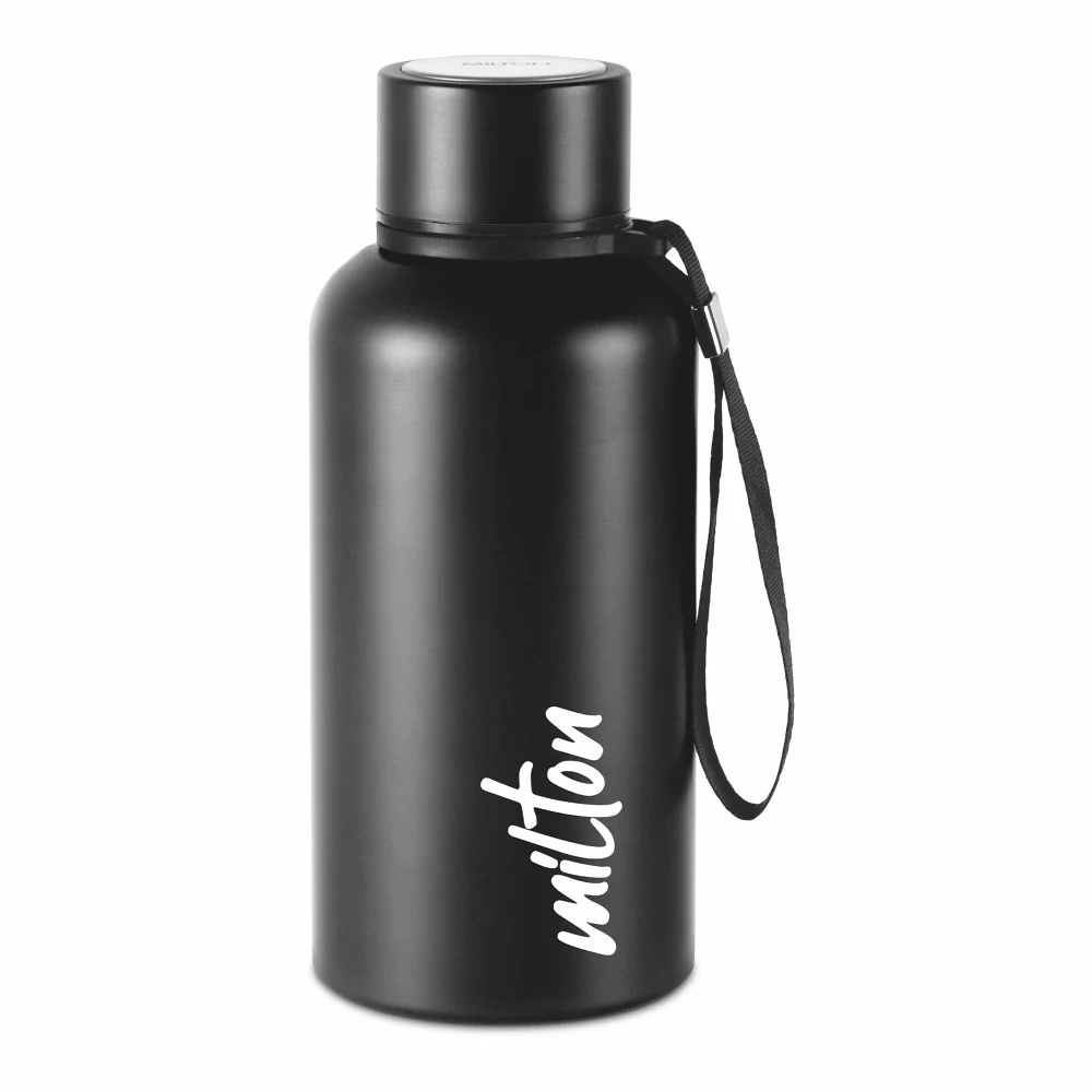 Milton Aura Thermosteel Water Bottle 500 Ml Black