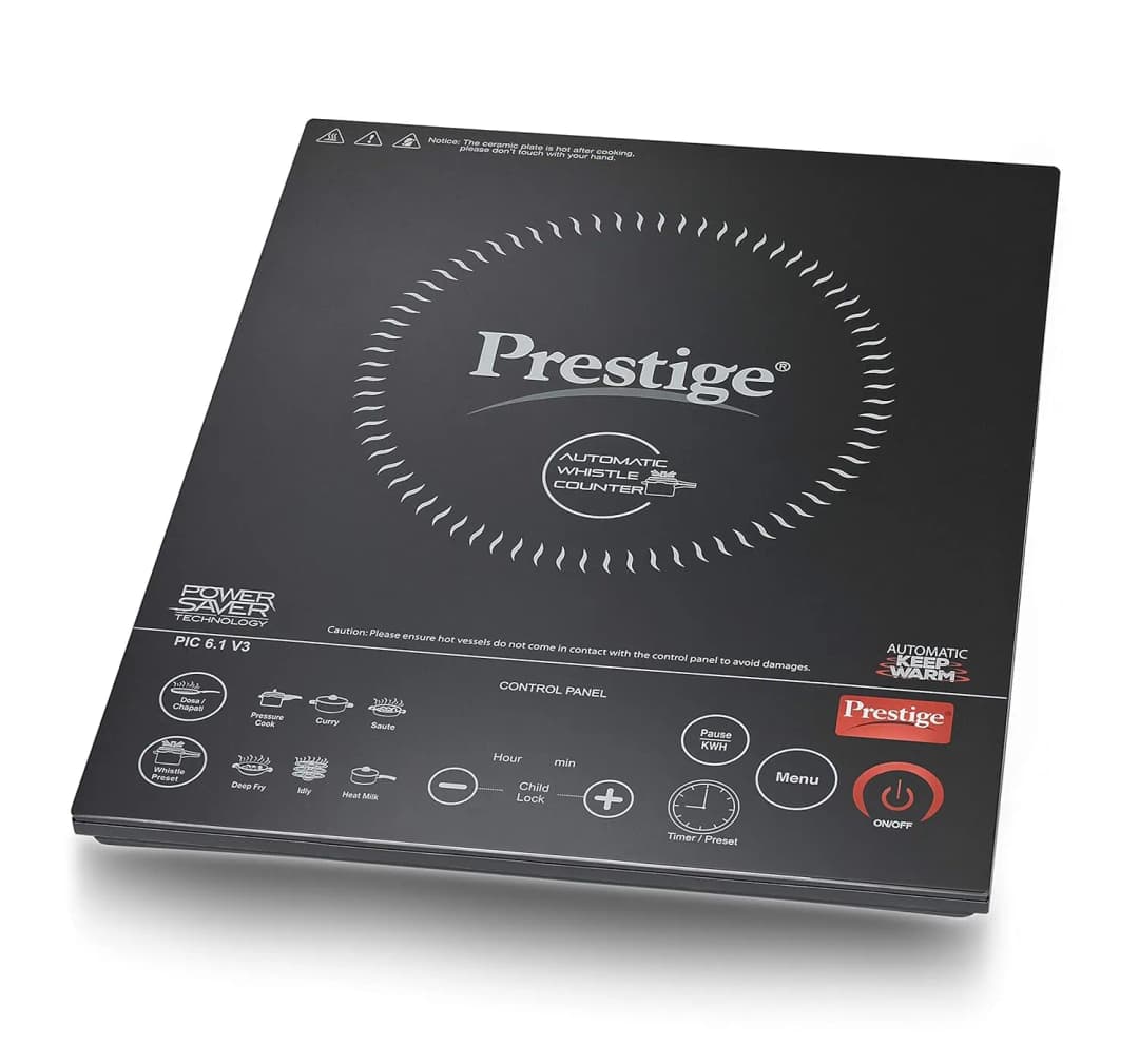 Prestige PIC 6.1 V3 Induction Stove 2200 W Black