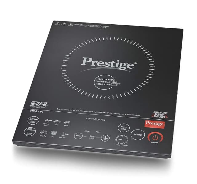 Prestige PIC 6.1 V3 Induction Stove 2200 W Black
