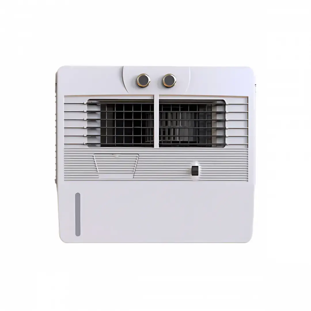 Blue Star Window Fabia 54 Ltr Paddy Straw Air Cooler White ( OA54PMW ) + Free Trolley Stand