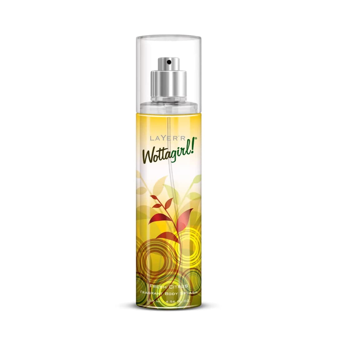 Layer'r Wottagirl Fresh Citrus Body Splash Perfume 135 ML