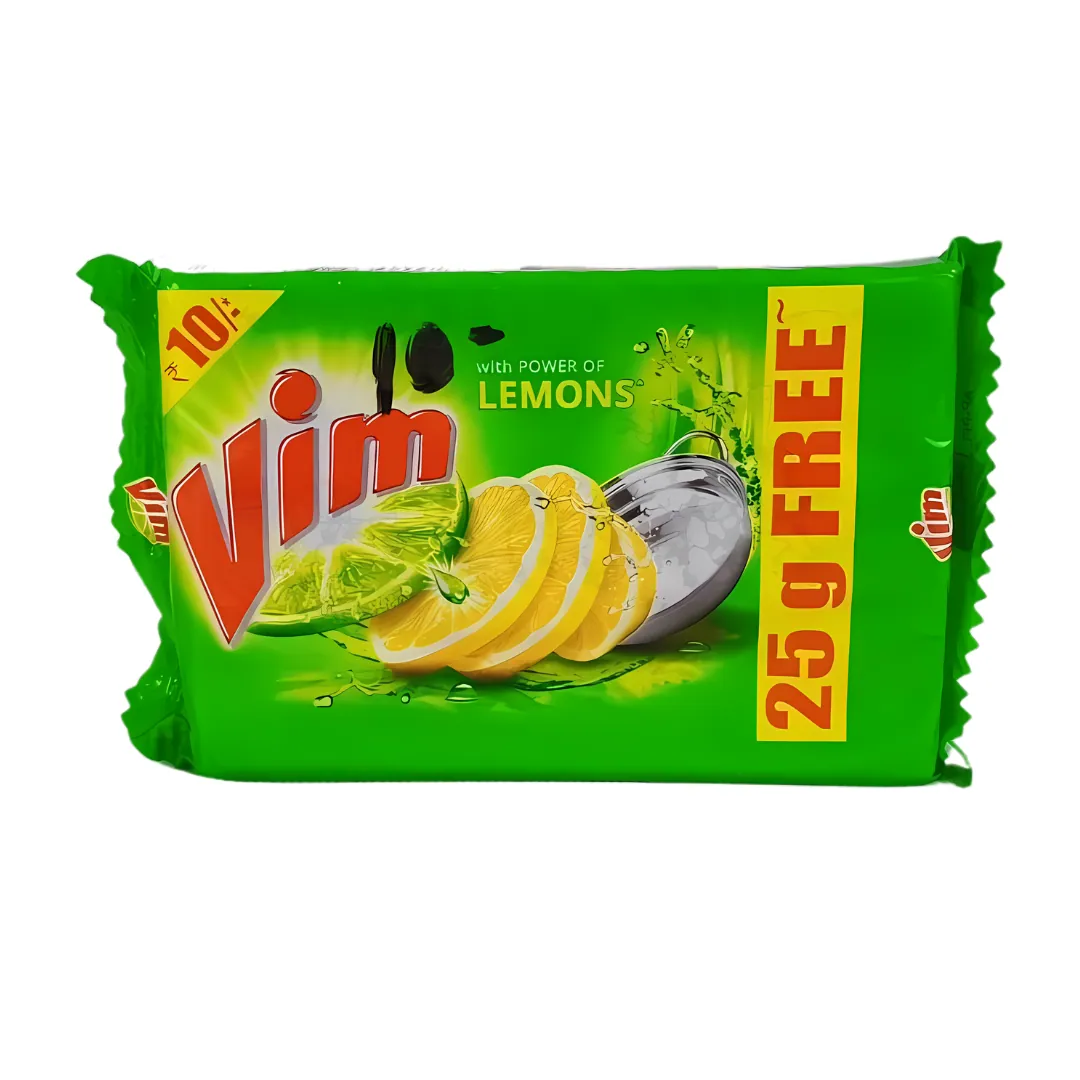 Vim Lemons Dishwash Bar 110g+25g