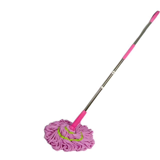 Spin Purple 360 Degree Rotation Non Stick Hand Wring Dehydration Mop