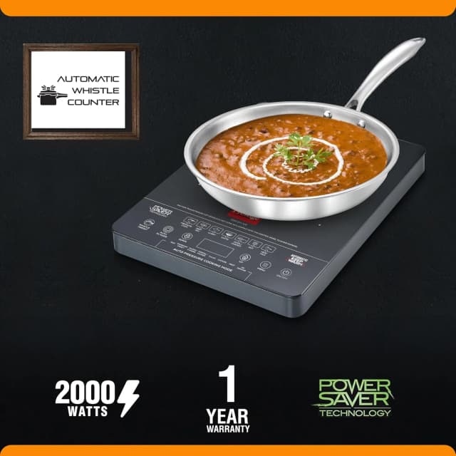 Prestige Swish V4 Induction Cooktop 2000 W Black