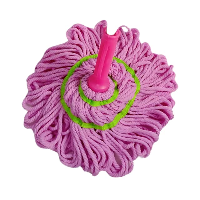 Spin Purple 360 Degree Rotation Non Stick Hand Wring Dehydration Mop