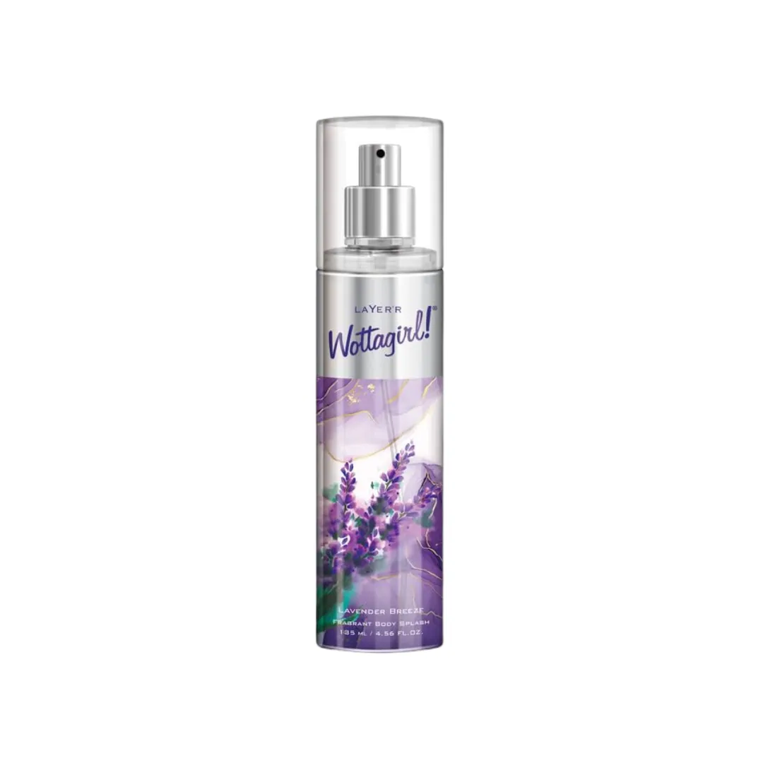 Layer'r Wottagirl Lavender Breeze Body Splash Perfume 135 ML