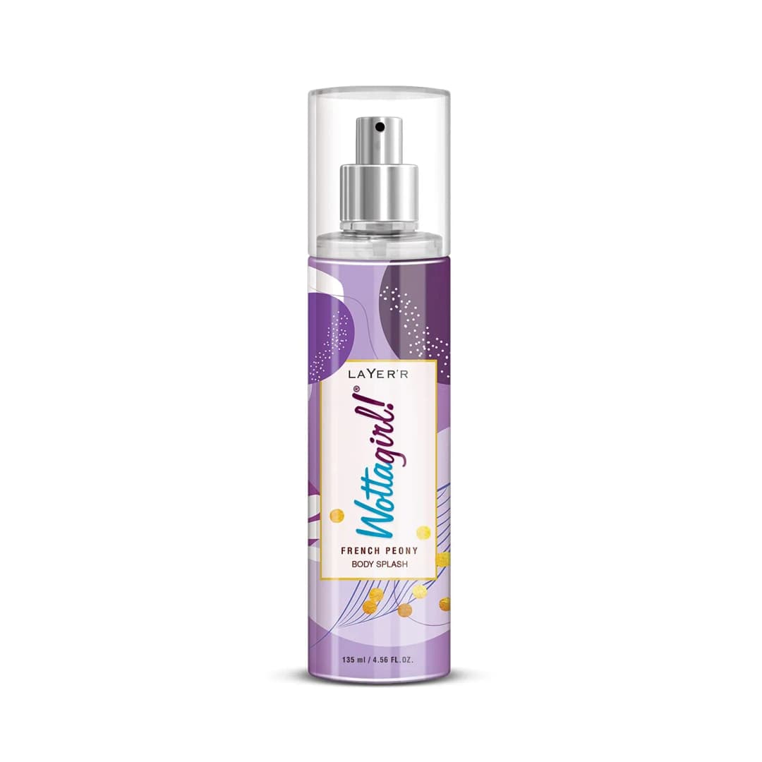 Layer'r Wottagirl French Peony Body Splash Perfume 135 ML