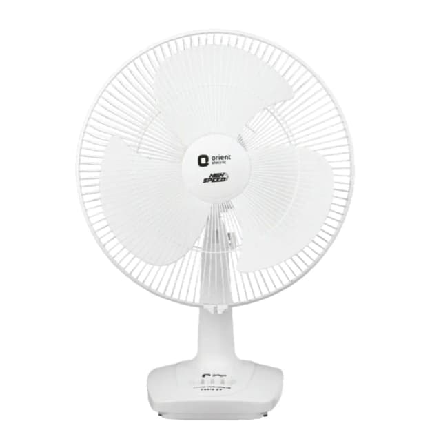 Orient Table 27 Neo High Speed Table Fan Signal White (400 MM)