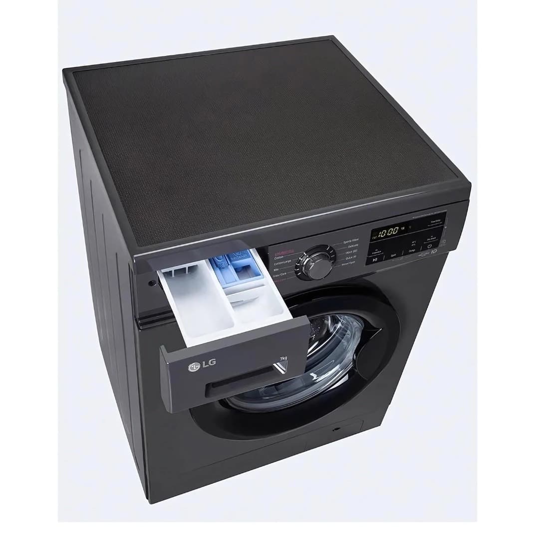 LG Front Load Fully Automatic Washing Machine 7 KG (FHM1207ADMB-Middle Black)
