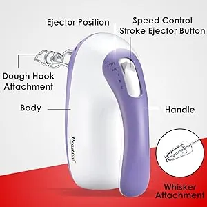 Prestige Electric Steel Hand Blender Black PHM 2.0