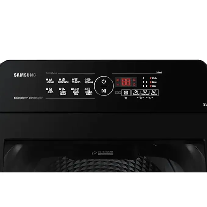 Samsung Top Load Fully Automatic Washing Machine 8 KG (WA80BG4441BD-Dark Gray)
