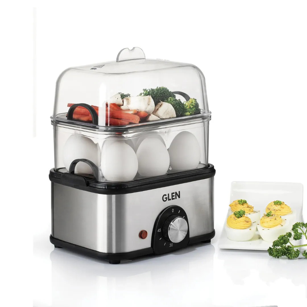 3In1 Electric Multi Cooker Egg Boiler With Extra Layer Rack