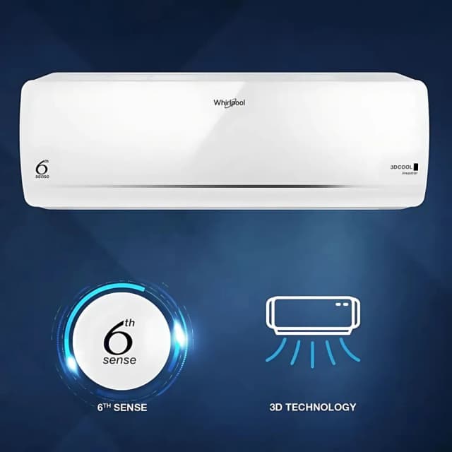 Whirlpool 3D Cool 1.5 Ton 5 Star Inverter Xpand Split Air Conditioner (S5M2PBO)