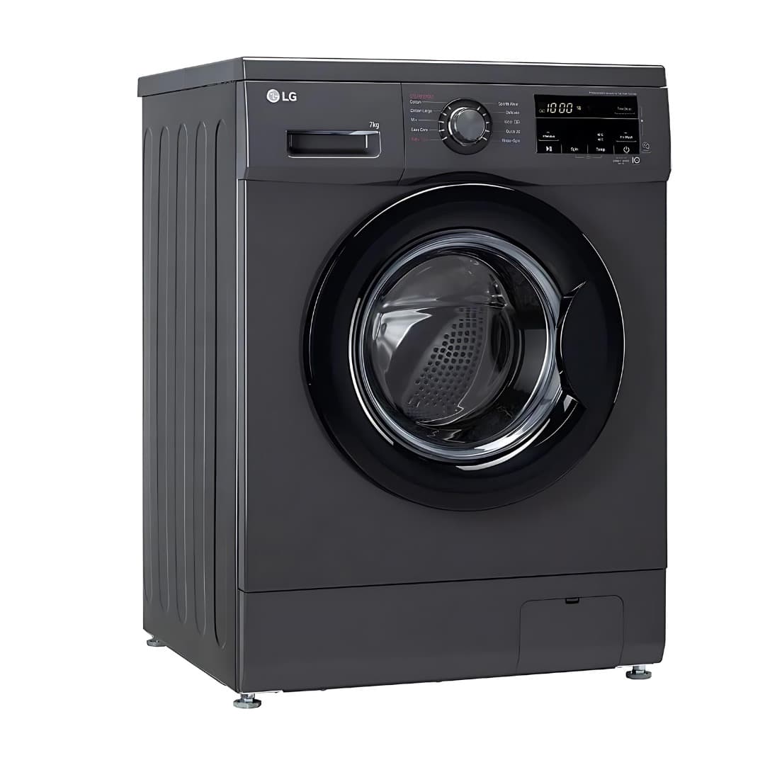 LG Front Load Fully Automatic Washing Machine 7 KG (FHM1207ADMB-Middle Black)