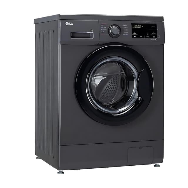 LG Front Load Fully Automatic Washing Machine 7 KG (FHM1207ADMB-Middle Black)