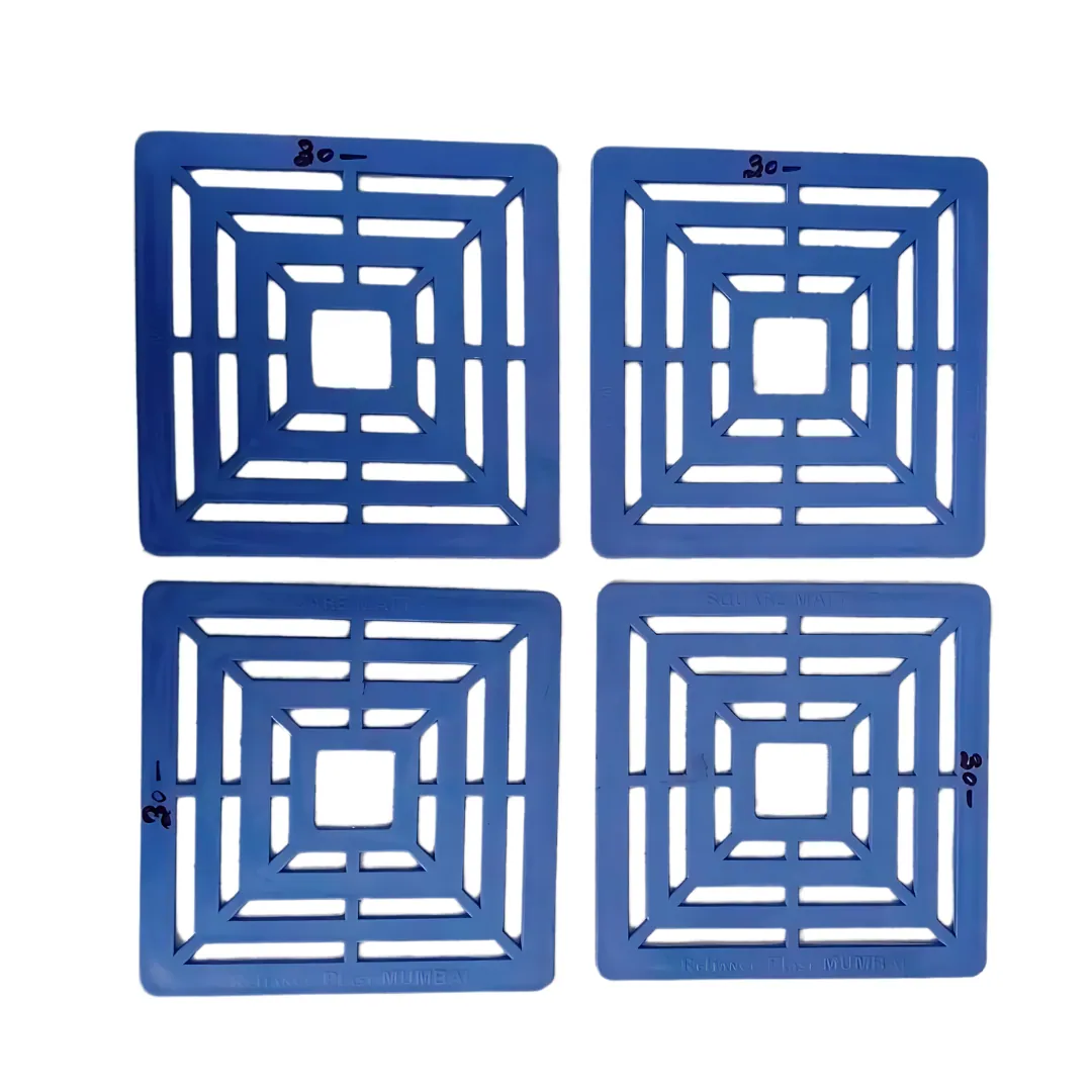 Plastic Purple Table Mat Set Of 4