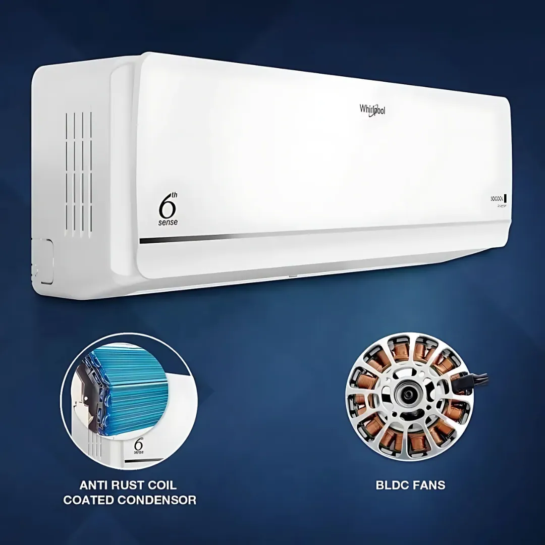 Whirlpool 3D Cool 1.5 Ton 5 Star Inverter Xpand Split Air Conditioner (S5M2PBO)