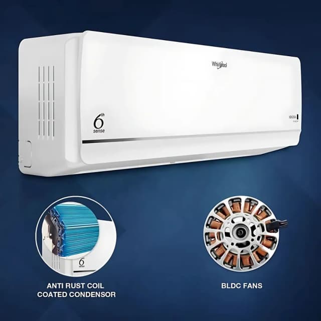 Whirlpool 3D Cool 1.5 Ton 5 Star Inverter Xpand Split Air Conditioner (S5M2PBO)