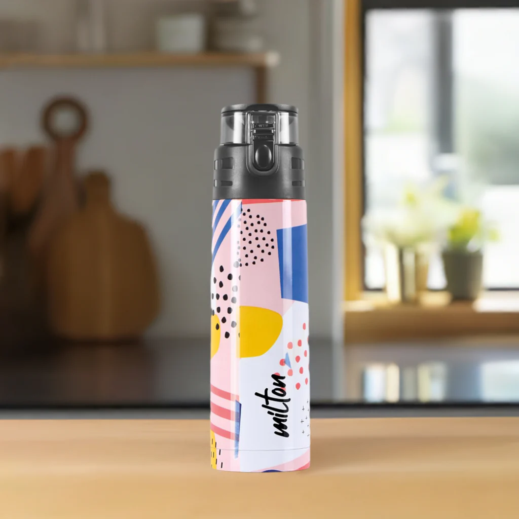 Milton Artesia Thermosteel Water Bottle 500 Ml White