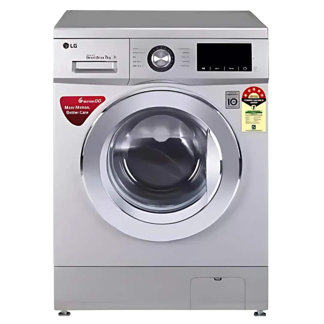 LG Front Load Fully Automatic Washing Machine 7 KG (FHM1207ZDL-Luxury Silver)