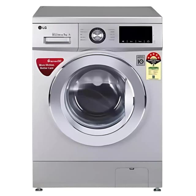 LG Front Load Fully Automatic Washing Machine 7 KG (FHM1207ZDL-Luxury Silver)
