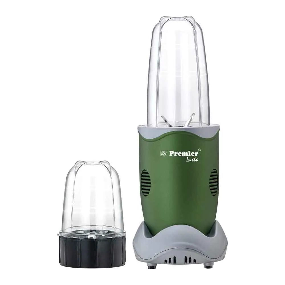 Premier Insta Nutri Electric 400 W With 2 Jar Blender Green
