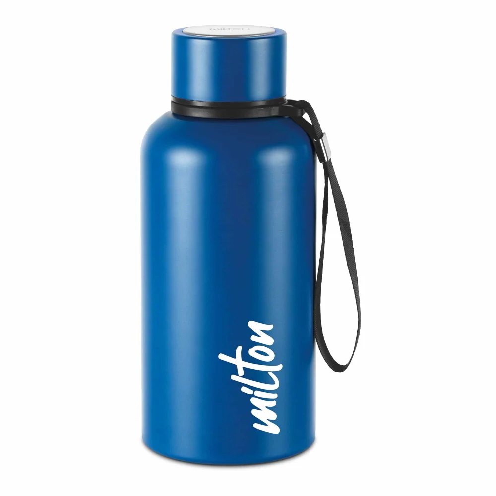 Milton Aura Thermosteel Water Bottle 500 Ml Dark Blue