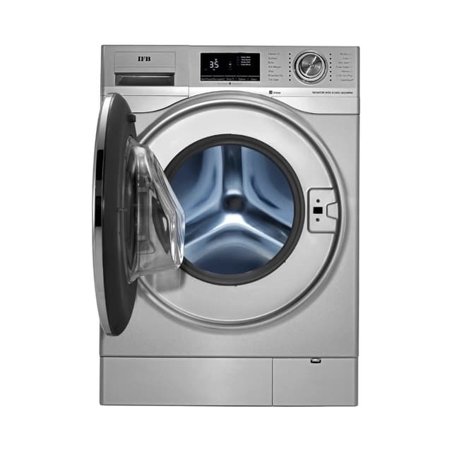 IFB Front Load Fully Automatic Washing Machine 8 KG (SENATOR WSS-Silver)