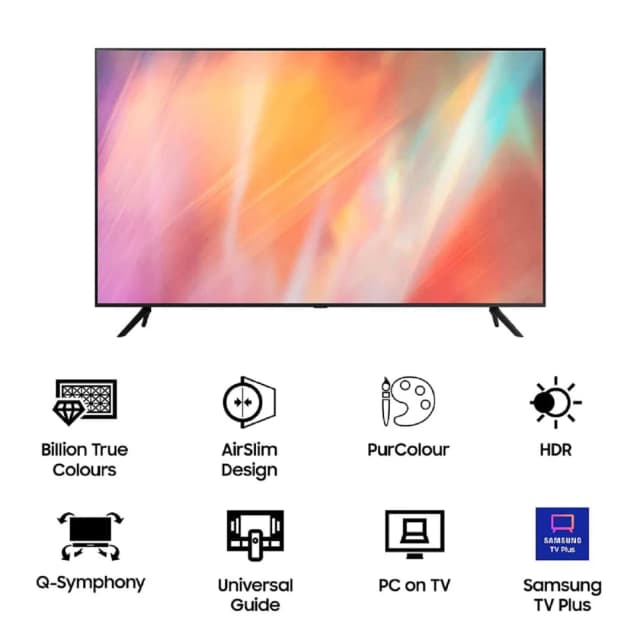 Samsung UA43AU7500KLXL 4K Ultra HD Titan Smart LED 43 Inch TV