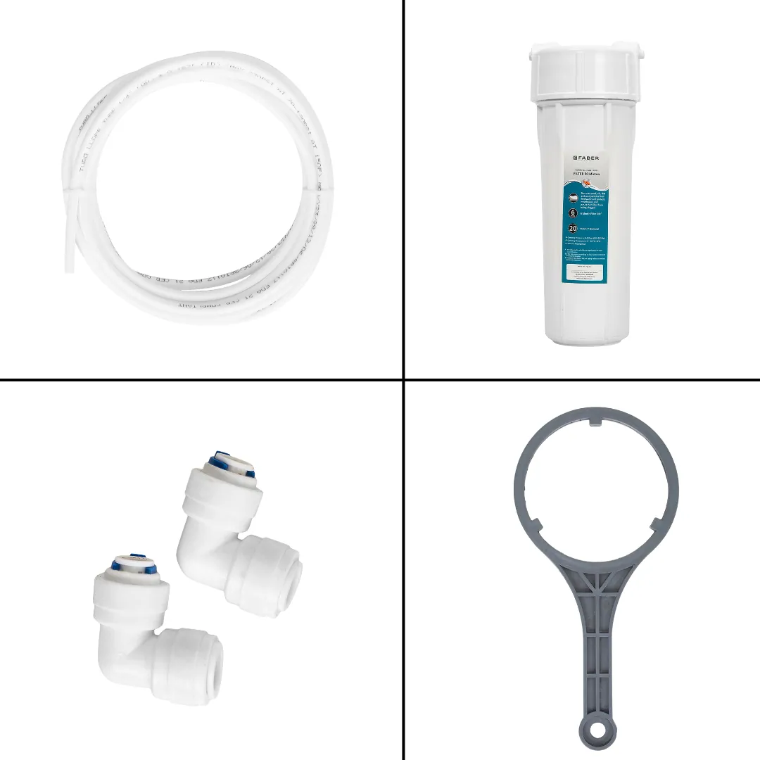 Faber FWP Genius Pro (UV Filter) Water Purifier Black 6 Ltr